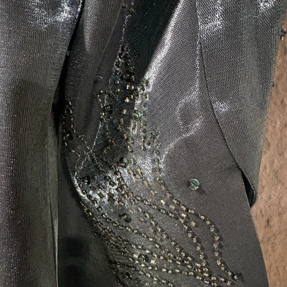 Alex Evenings Shimmering Teal Ensemble - Picture 5 of 13